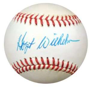  Autographed Hoyt Wilhelm Ball   AL PSA DNA #K31856 Sports 