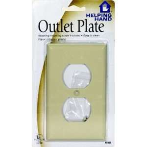  Faucet Queen 85301 IVY 2 Outlet Plate Cover   Ivory   Case 