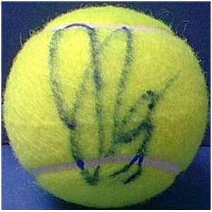  Jim Courier Autographed Tennis Ball