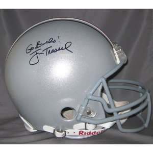  Jim Tressel Autographed Ohio State Proline Helmet Sports 