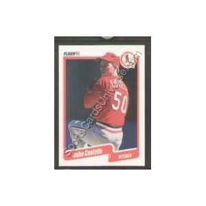  1990 Fleer Regular #246 John Costello, St. Louis Cardinals 