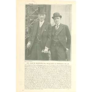   Print John D Rockefeller With John D Rockefeller Jr 