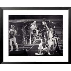  Queen, Freddie Mercury, Brian May, John Deacon & Roger 