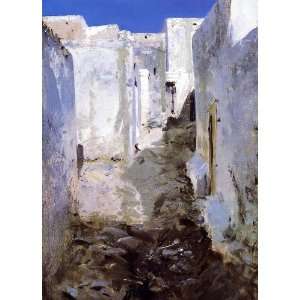   John Singer Sargent   32 x 44 inches   A Street in Algiers Home