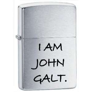  I Am John Galt Zippo Lighter 