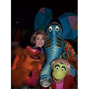  Relationships Expert Dr. Joyce Brothers with Puppets from 