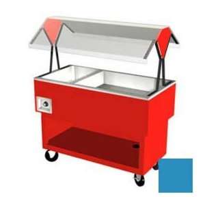 Economate Combo Hot/Cold Portable Buffet, 1 Hot, 3 Cold Sections, 240v 
