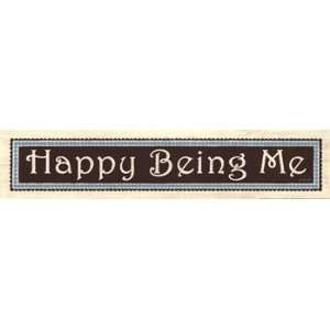    Happy Being Me   Poster by Lauren Rader (18x4)