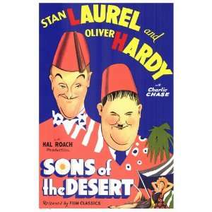  Sons of the Desert (1933) 27 x 40 Movie Poster Style A 