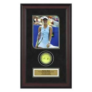  Martina Hingis Autographed Ball Memorabilia Sports 