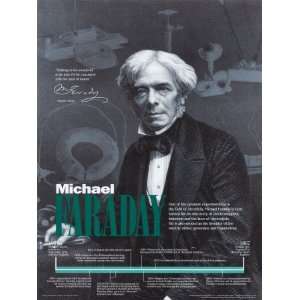  Michael Faraday Poster Print, 18x24