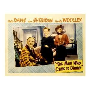  The Man Who Came to Dinner, Monty Woolley, Bette Davis 