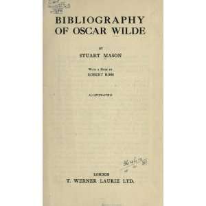  Bibliography Of Oscar Wilde Christopher Sclater Millard 