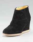 zoom bettye muller suede wedge ankle boot oc312 x0uq7 highlights
