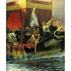  Hand Made Oil Reproduction   Paul Delaroche   24 x 30 