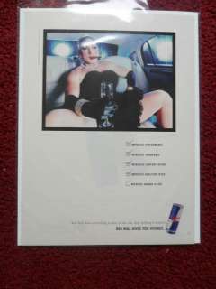 2003 Print Ad Red Bull Energy Drink Gives You Wings Cross Dresser 
