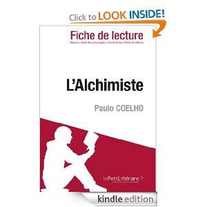 Alchimiste de Paulo Coelho (Fiche de lecture) (French Edition 