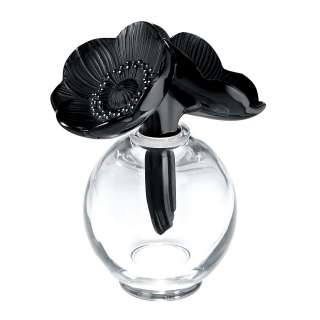 Lalique 2 Anemones Flacon, Black  