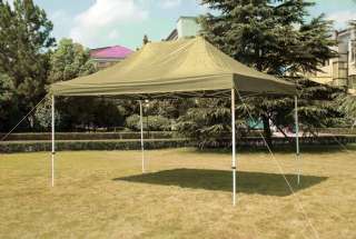BEIGE 10x15 EZ Pop Up Canopy Gazebo Party Wedding Tent NEW  