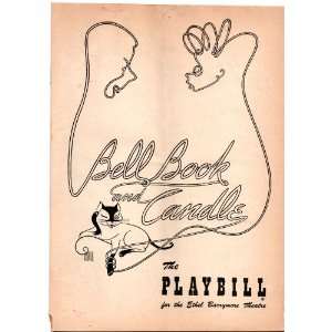  Bell, Book, and Candle Playbill for the Original Broadway 