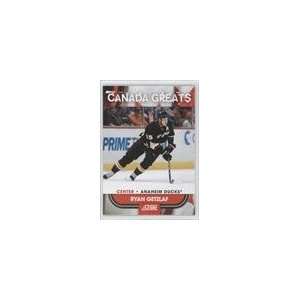   2010 11 Score Canadian Greats #20   Ryan Getzlaf Sports Collectibles