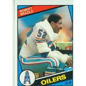 1984 Topps #76 Robert Brazile   Houston Oilers (Football 