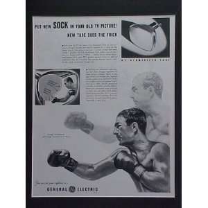 Rocky Marciano Heavyweight Champion Of The World 1950 General Electric 