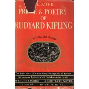   Selected Prose and Poetry of Rudyard Kipling RUDYARD KIPLING Books