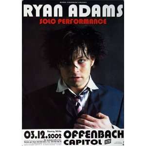 Ryan Adams   Demolition 2002   CONCERT   POSTER from GERMANY