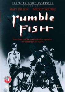 Rumble Fish NEW PAL Awards DVD Matt Dillon Coppola  