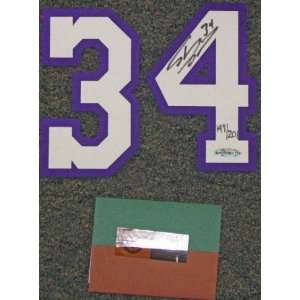 Shaquille ONeal Signed Jersey Numbers UDA