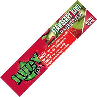 juicy jay s strawberry kiwi king size flavored rolling papers