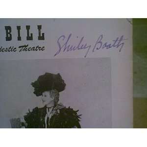  Booth, Shirley 1954 Playbill By The Beautiful Sea Signed 