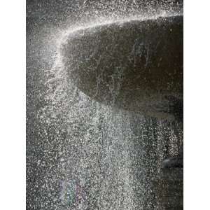 Fountain at St. Peters Square, Vatican, Rome, Lazio, Italy, Europe 