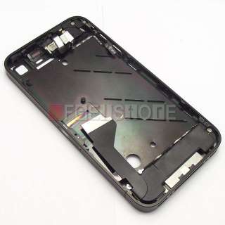 Midplate Middle Bezel Frame Black + Repair Parts For Apple iPhone 4G 