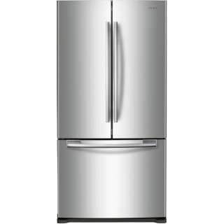   Samsung Stainless Steel 20 Cu Ft French Door Refrigerator RF217ACRS