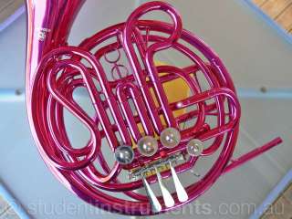 PINK Bb/F Double FRENCH HORN   Highest Quality   NEW  