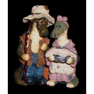  Boyds Bears   Irwin and Terri CrocpotNow Yer Cookin 