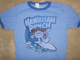 Hawaiian Punch T Shirt Punchy Soft Drink Retro 80s Tee Fruit Punch 