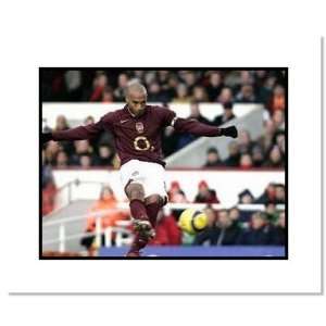 Thierry Henry Arsenal Double Matted 8x10 Photograp