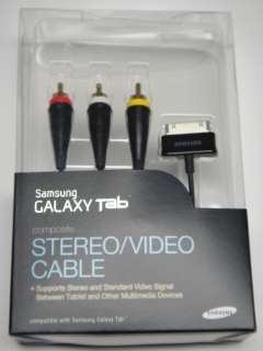 Genuine Samsung Galaxy Tab TV RCA Cable 6  ECC1TP0BBEGSTA   NEW 