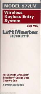 Liftmaster 977LM Security+ Keypad   Replaces 976LM  