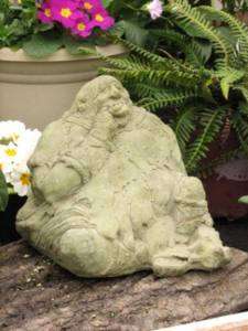 Cast Stone Rainman Troll Statue Garden Sculpture *NEW*  