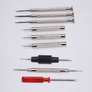   spring bar tool link pin punch 3 screwdriver x 5 flat philips 4