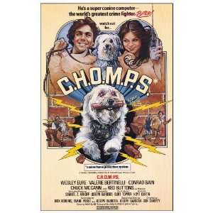 Valerie Bertinelli CHOMPS 1979 Original Folded Movie Poster Approx 