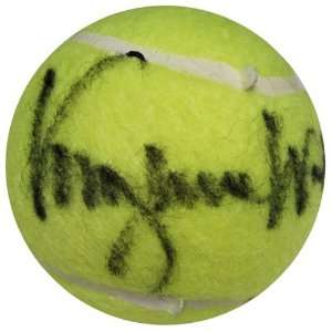  Virginia Wade Autographed/Hand Signed Wilson3 US Open 