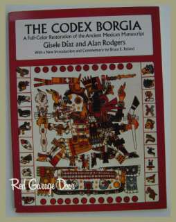 Codex Borgia Restoration Ancient Mexican Manuscript Mexico kings 