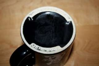 Waechtersbach Germany Black Top Dog Coffee Mug 12 oz Chip Free  
