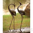 Garden Stands, Brass Cranes items in Bronze Sculpture 