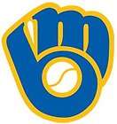20 NAIL DECALS **MILWAUKEE BREWERS / GLOVE AND BALL** **DECAL NEW**